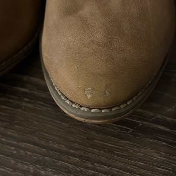 Madden Girl tan booties boots Women's 7.5 - Picture 3 of 7